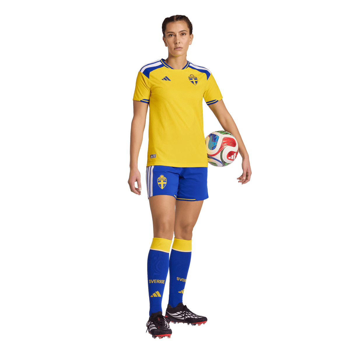ADIDAS - Sweden 26 Home Authentic Jersey - Donna - Yellow - image 6