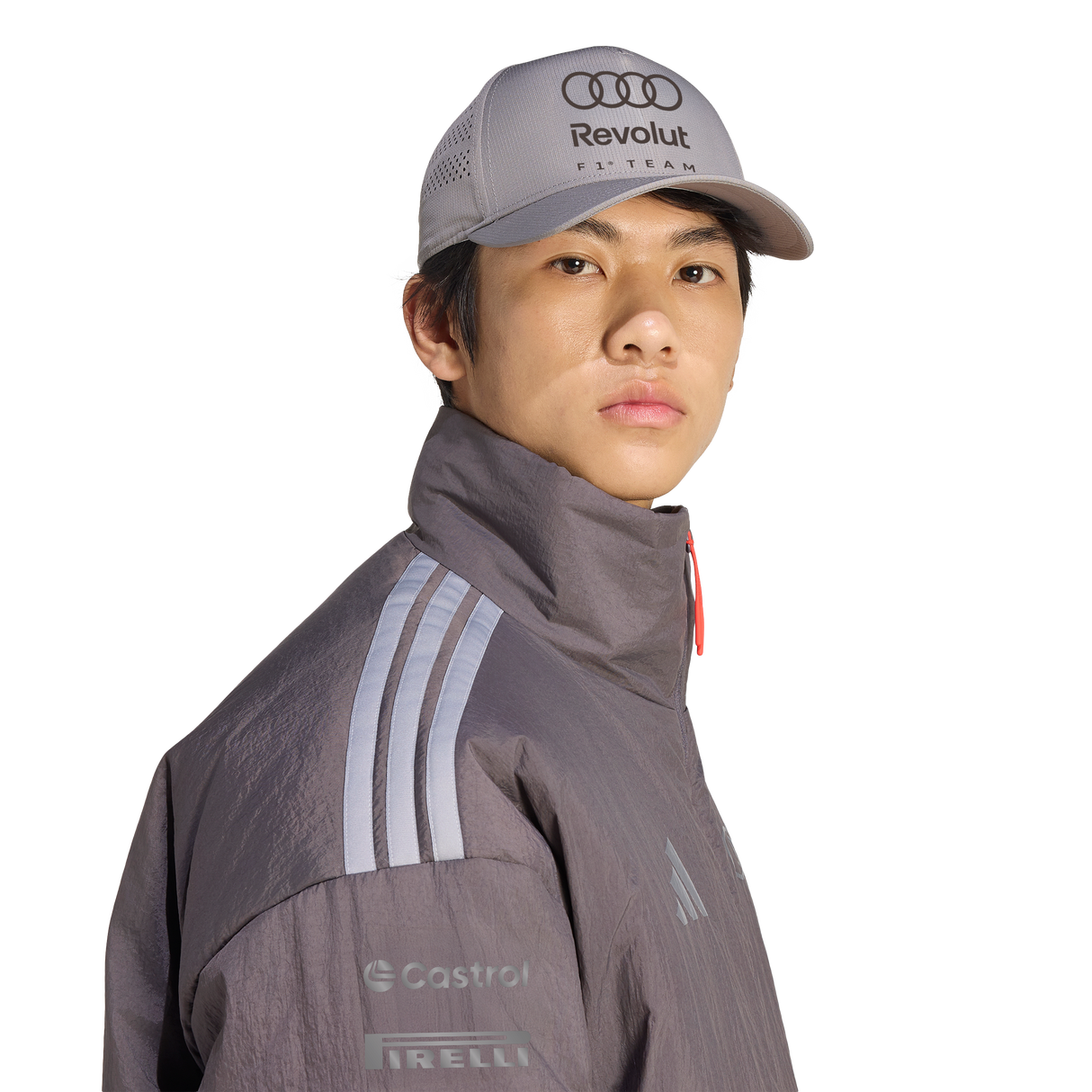 ADIDAS - Audi Revolut Formula One Team 2026 Engineers & Marketing Padded Jacket - Uomo - Black - image 7