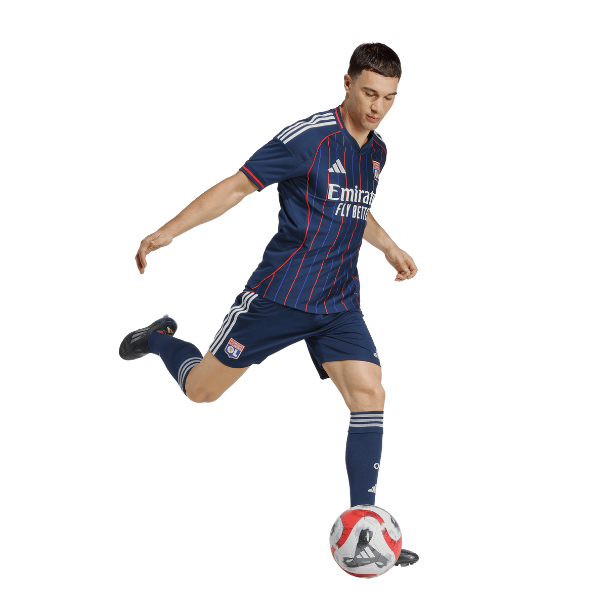 ADIDAS - Maglia Da Trasferta Olympique Lyonnais 25/26 - Uomo - Blue - image 6