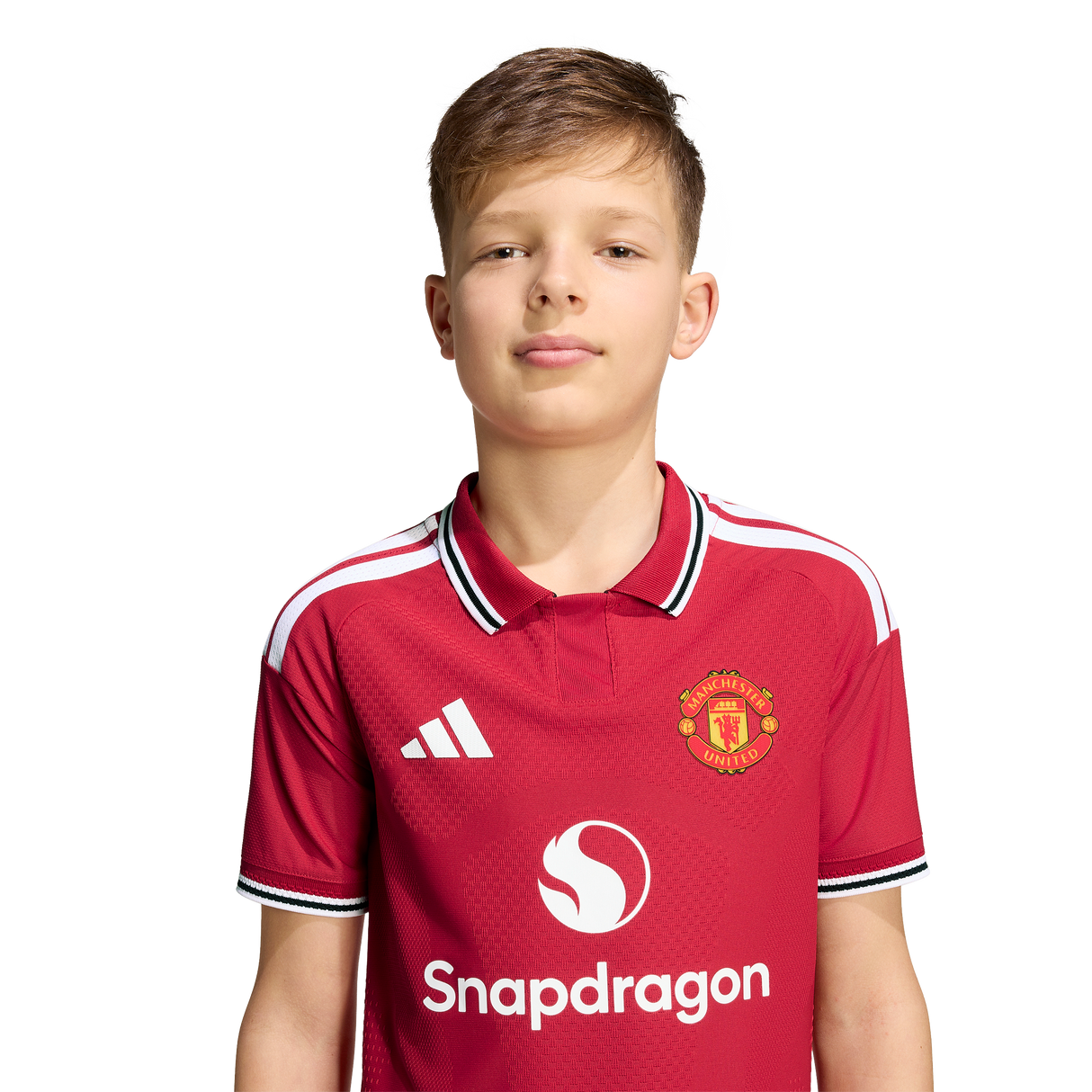 ADIDAS - Manchester United 26/27 Home Authentic Jersey Kids - Red - image 6