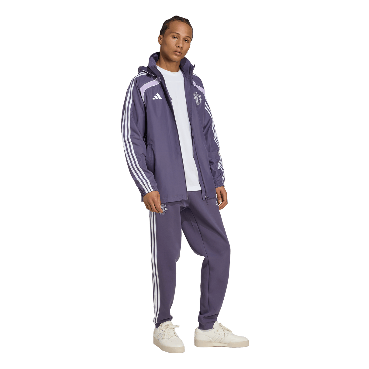 ADIDAS - Manchester United Ubp Windbreaker - Uomo - Violet - image 4