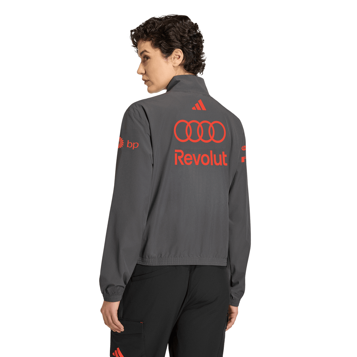 ADIDAS - Audi Revolut Formula One Team 2026 Mechanics Track Top - Donna - Black - image 3