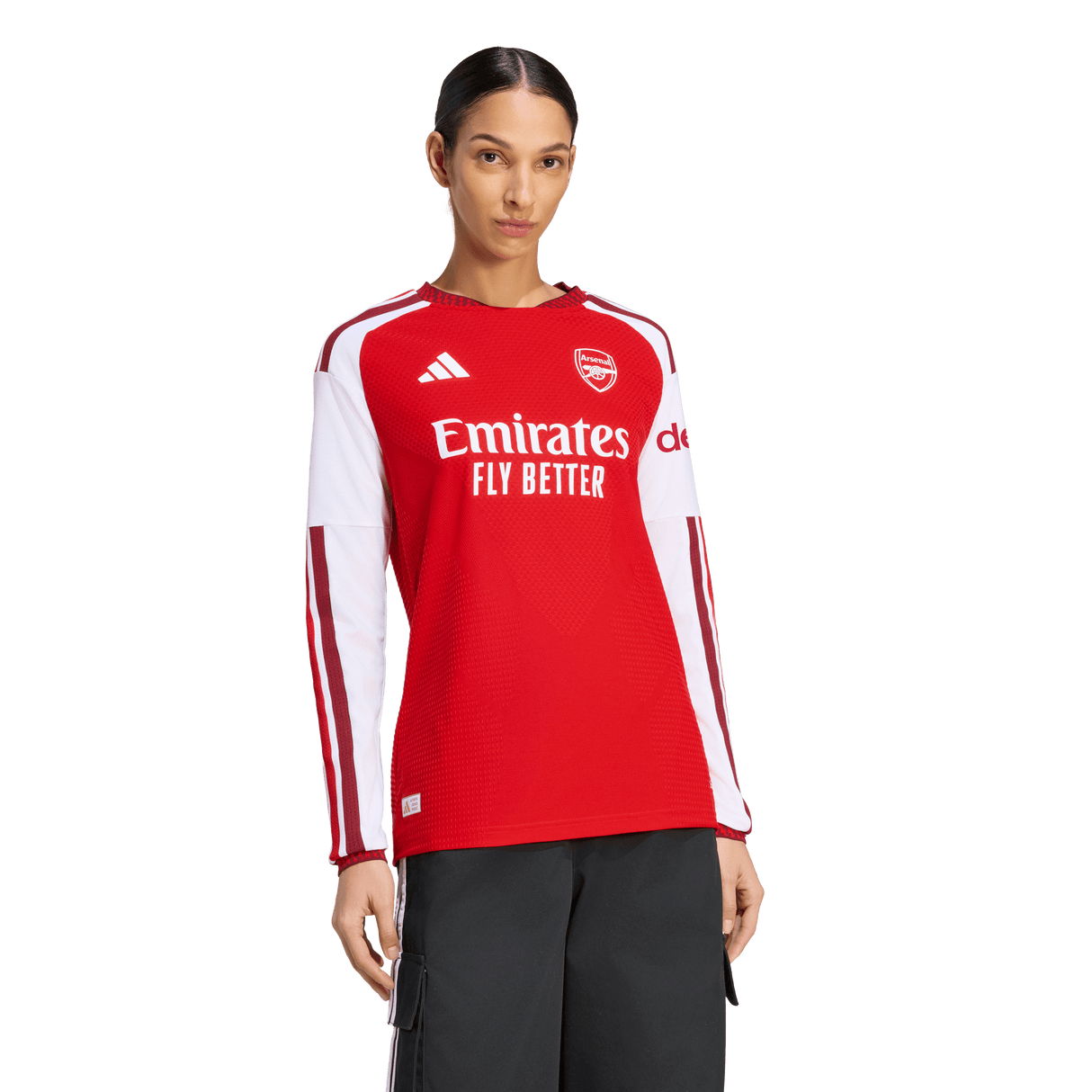 ADIDAS - Arsenal Fc 26/27 Home Authentic Longsleeve Jersey - Donna - Red - image 3