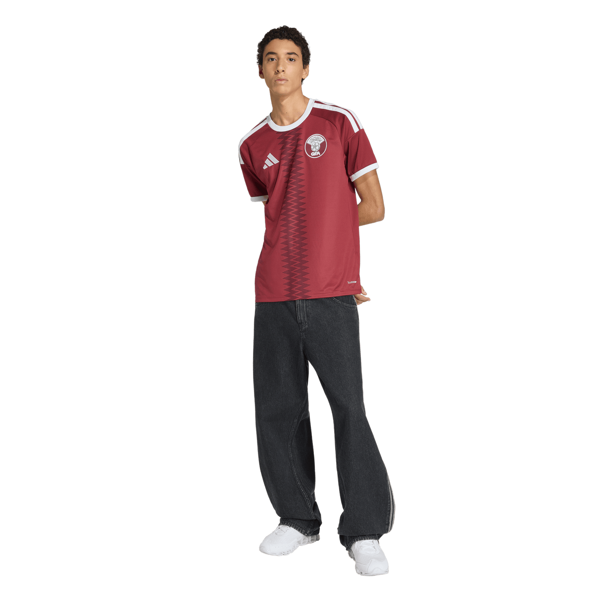 ADIDAS - Maglia Home Qatar 26 - Uomo - Red - image 6