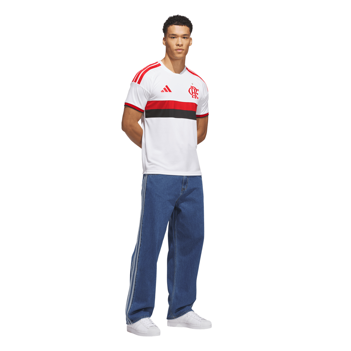 ADIDAS - Cr Flamengo 26 Away Jersey - Uomo - White - image 5