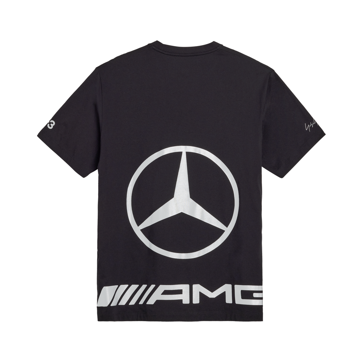 ADIDAS - Y-3 Mercedes - Amg Petronas Formula 1 Team Star Logo Short Sleeve Tee - Black - image 9