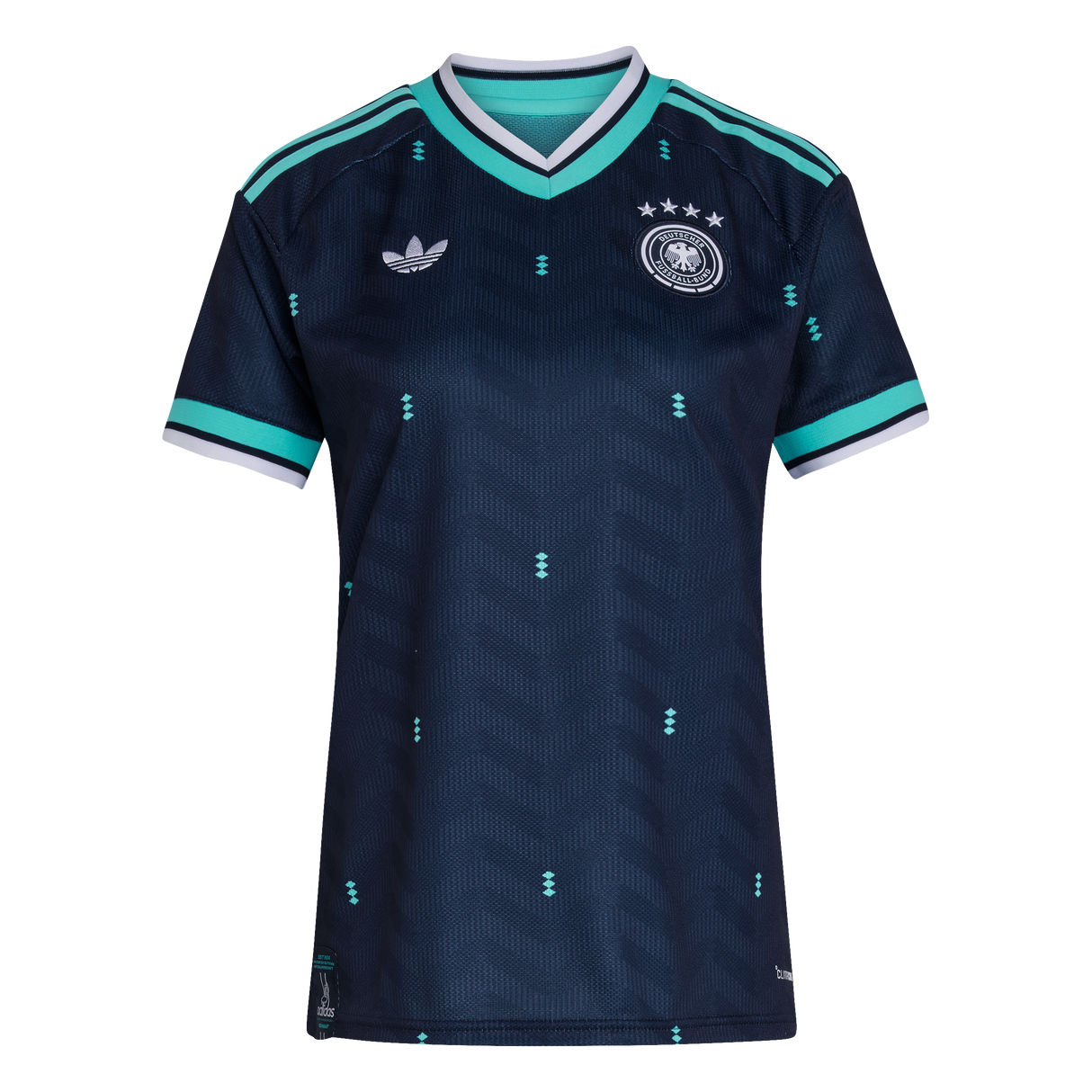 ADIDAS - Germany 26 Away Jersey - Donna - Blue - image 1