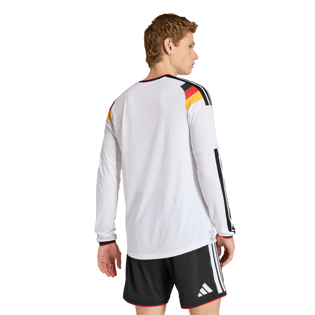ADIDAS - Maglia Home Authentic Long Sleeve Germany 26 - Uomo - White - image 4