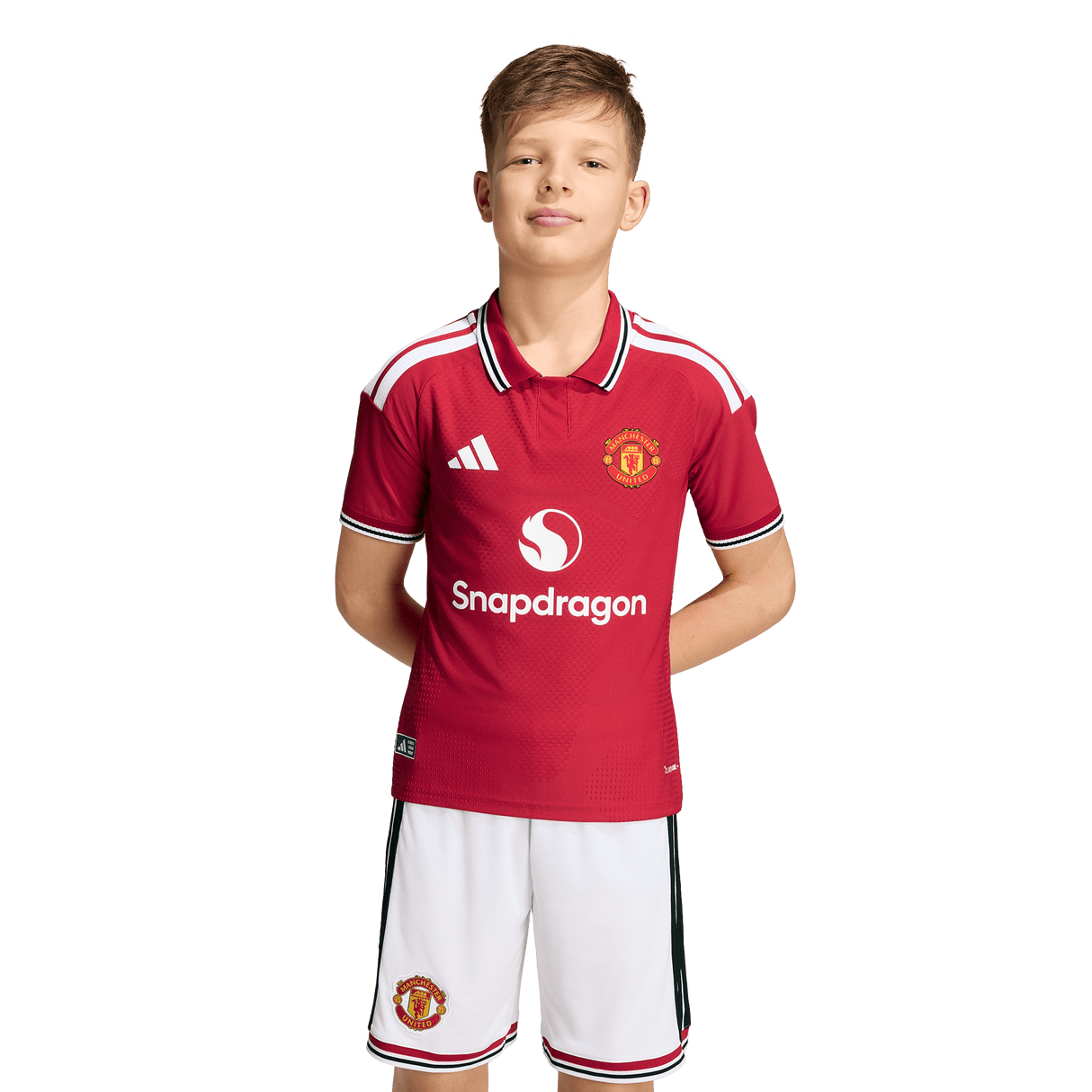 ADIDAS - Manchester United 26/27 Home Authentic Jersey Kids - Red - image 3