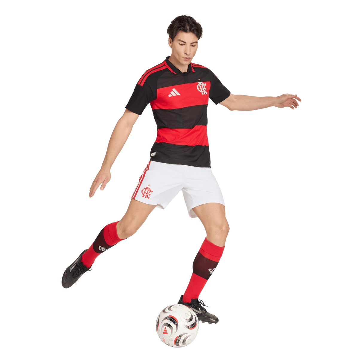 ADIDAS - Cr Flamengo 26 Home Authentic Jersey - Uomo - Red - image 7