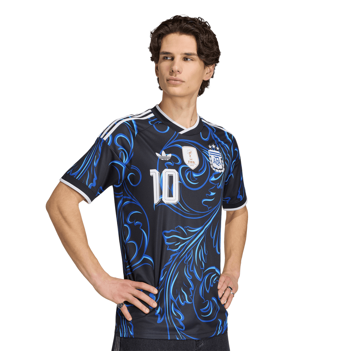 ADIDAS - Argentina 26 Away Messi Jersey - Uomo - Black - image 6