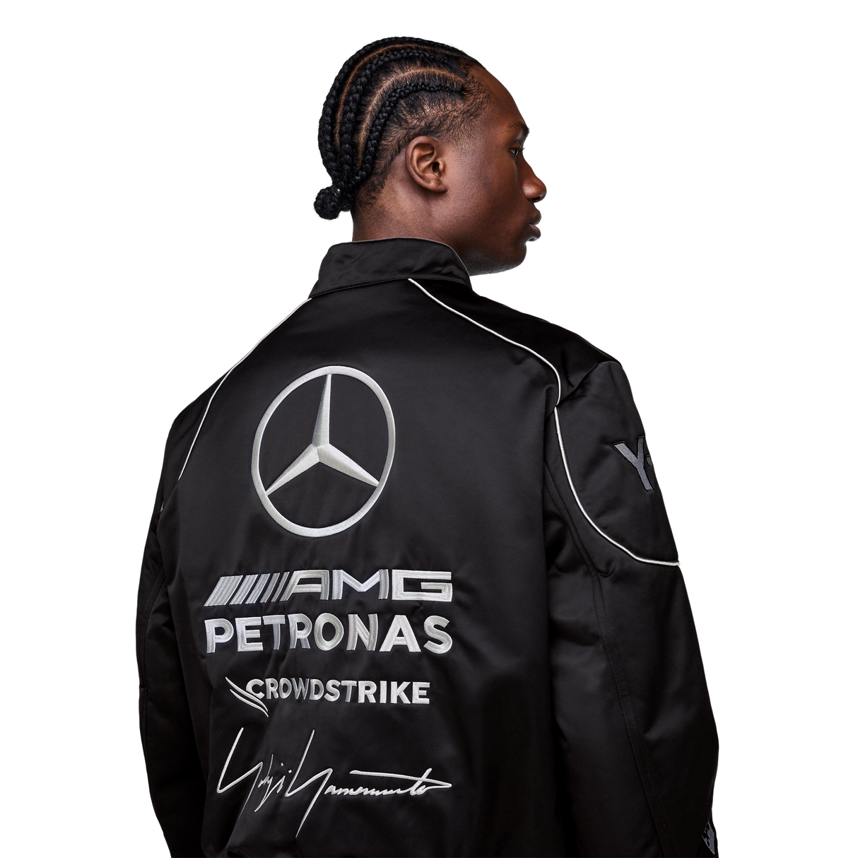 ADIDAS - Y-3 Mercedes - Amg Petronas Formula 1 Team Jacket - Black - image 8