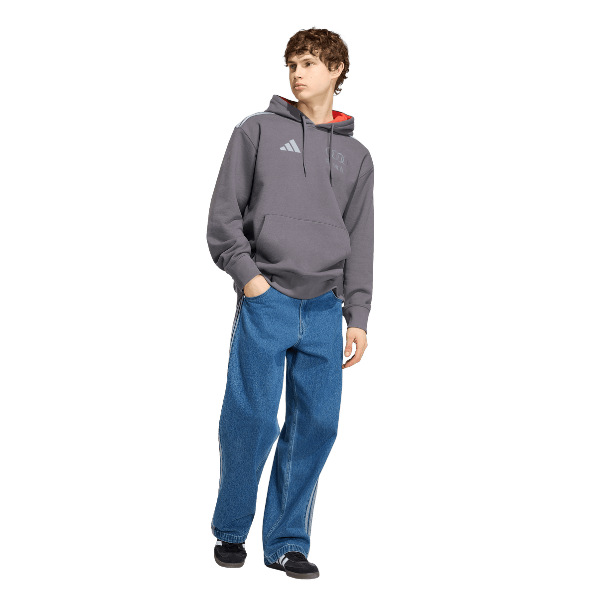 ADIDAS - Audi Revolut Formula One Team 2026 Driver Hoodie - Uomo - Black - image 4