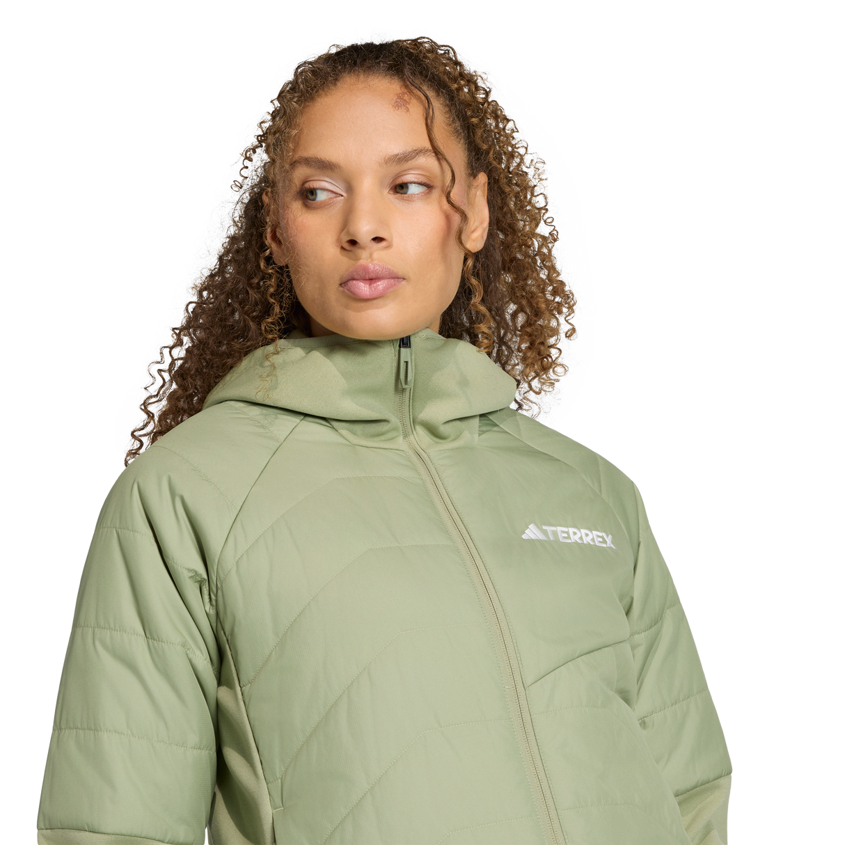 ADIDAS - TERREX Multi CLIMAWARM Insulated Hybrid Hooded Jacket - Donna - image 5