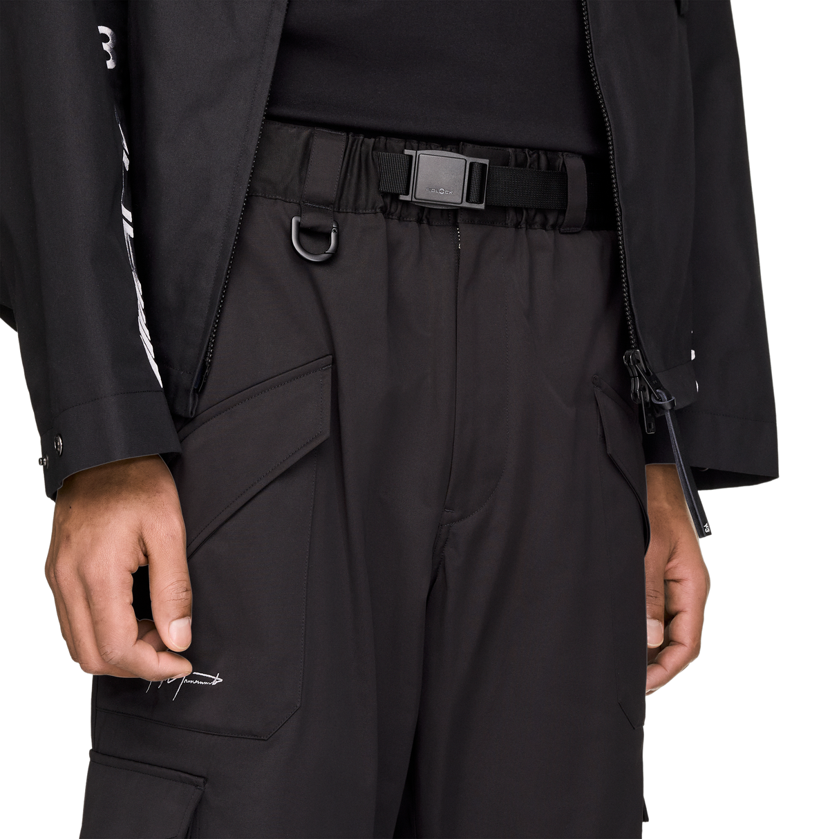 ADIDAS - Y-3 Mercedes - Amg Petronas Formula 1 Team Cargo Pants - Black - image 7
