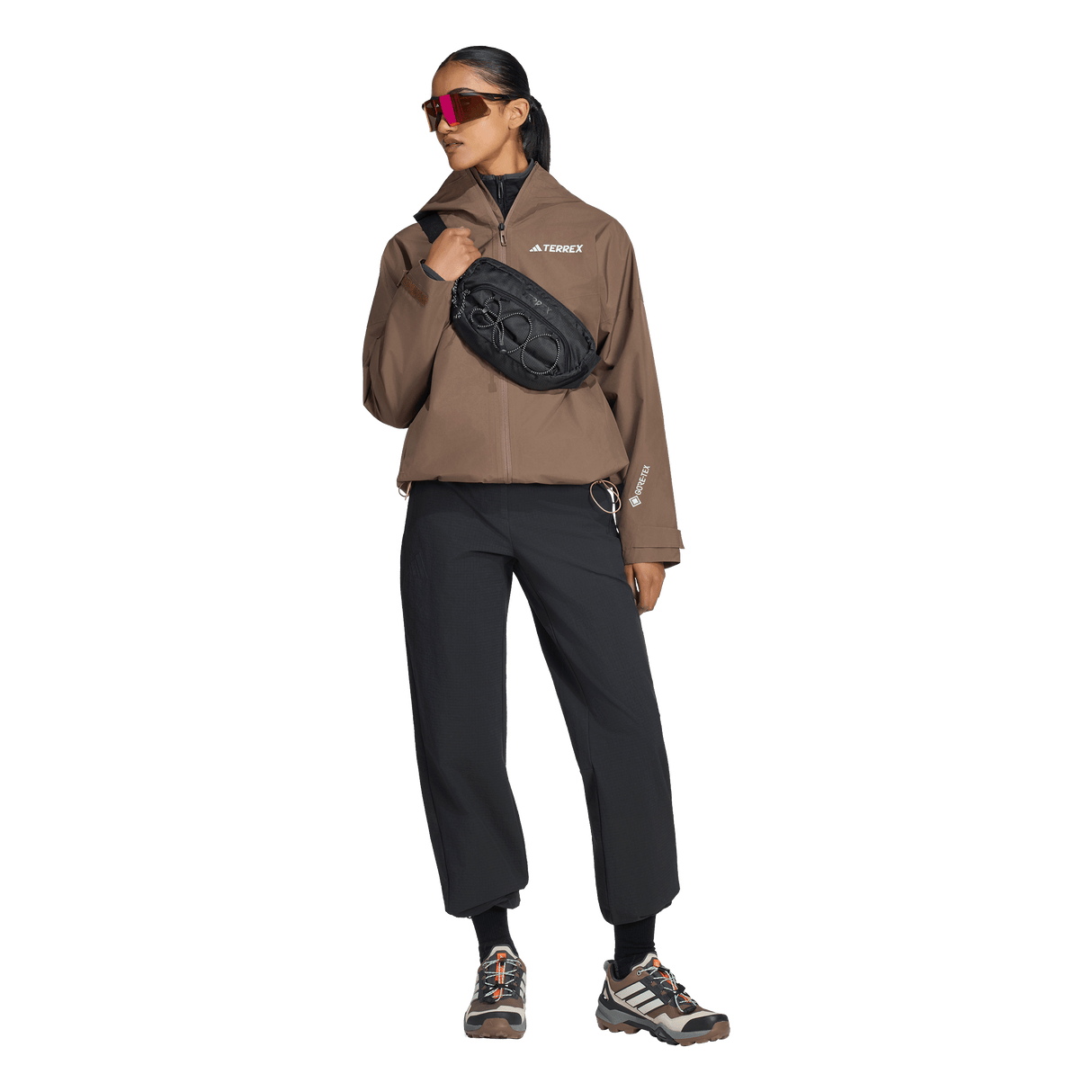 ADIDAS - TERREX Xperior 2 Layer GORE-TEX Performance Jacket - Donna - Brown - image 4