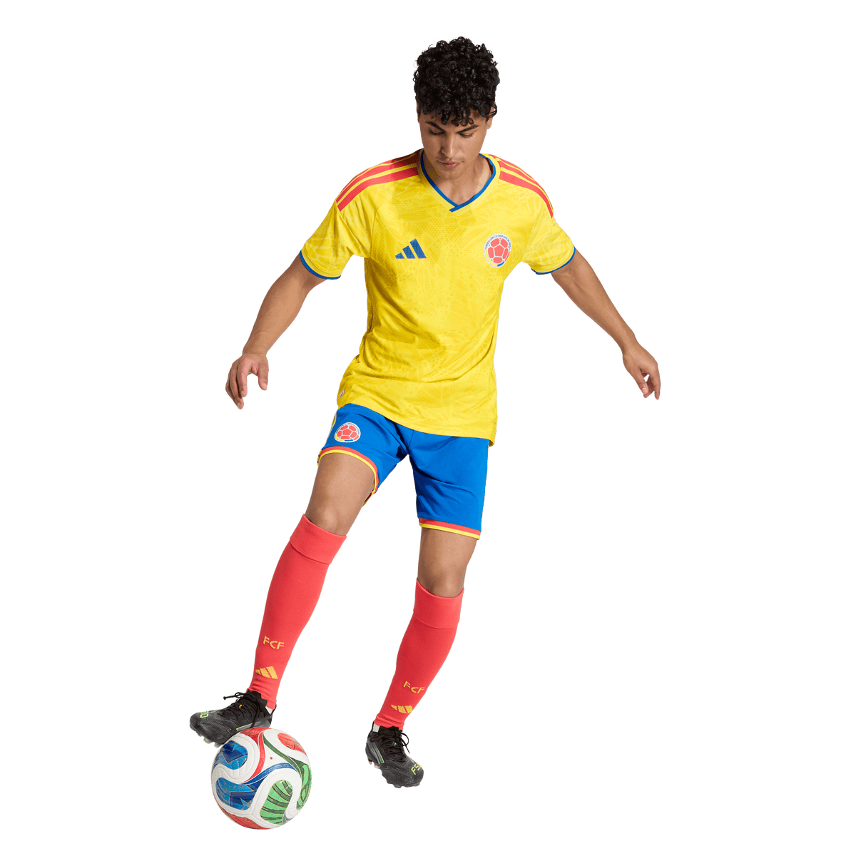ADIDAS - Maglia Home Authentic Colombia 26 - Uomo - Yellow - image 5