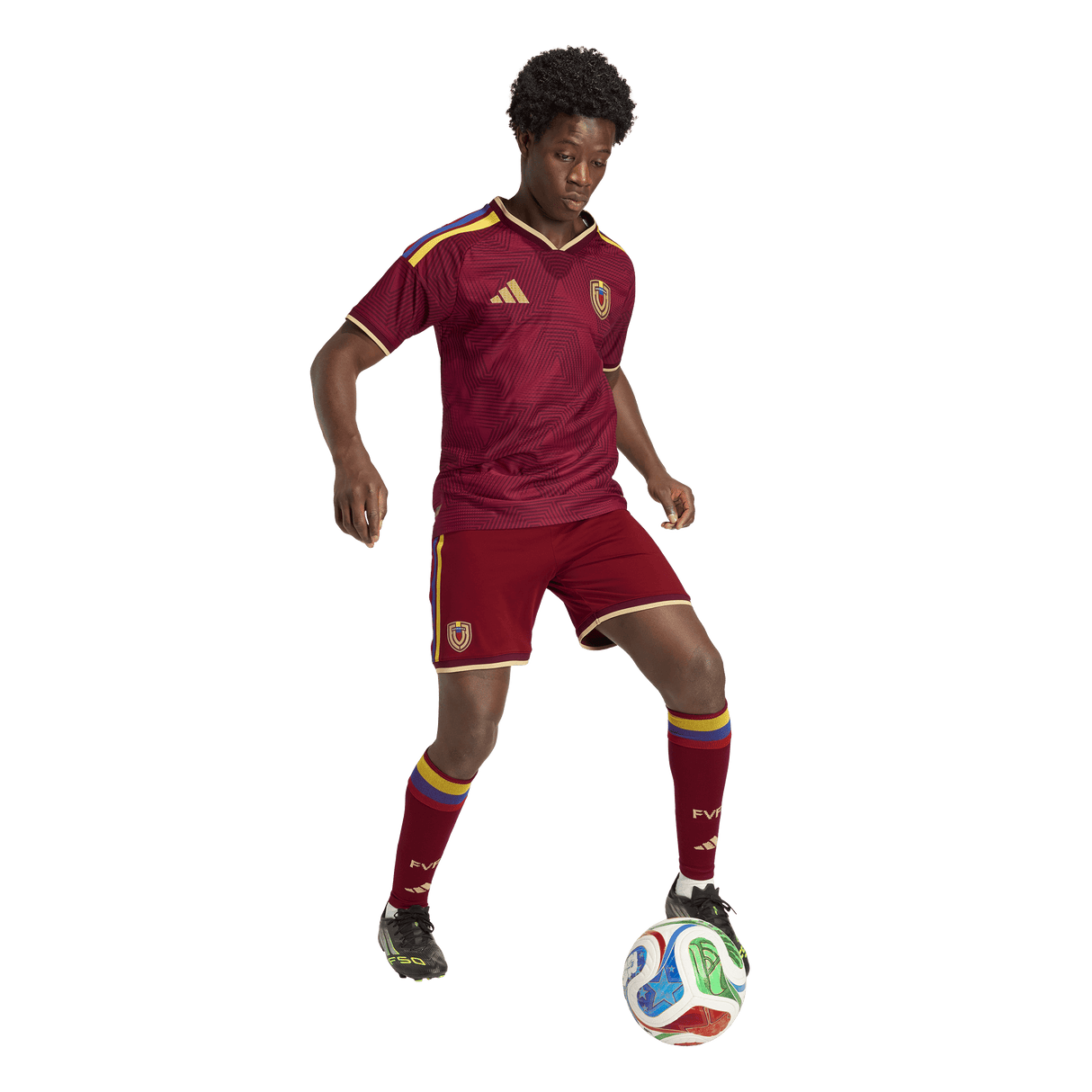 ADIDAS - Venezuela 26 Home Authentic Jersey - Uomo - Black - image 5
