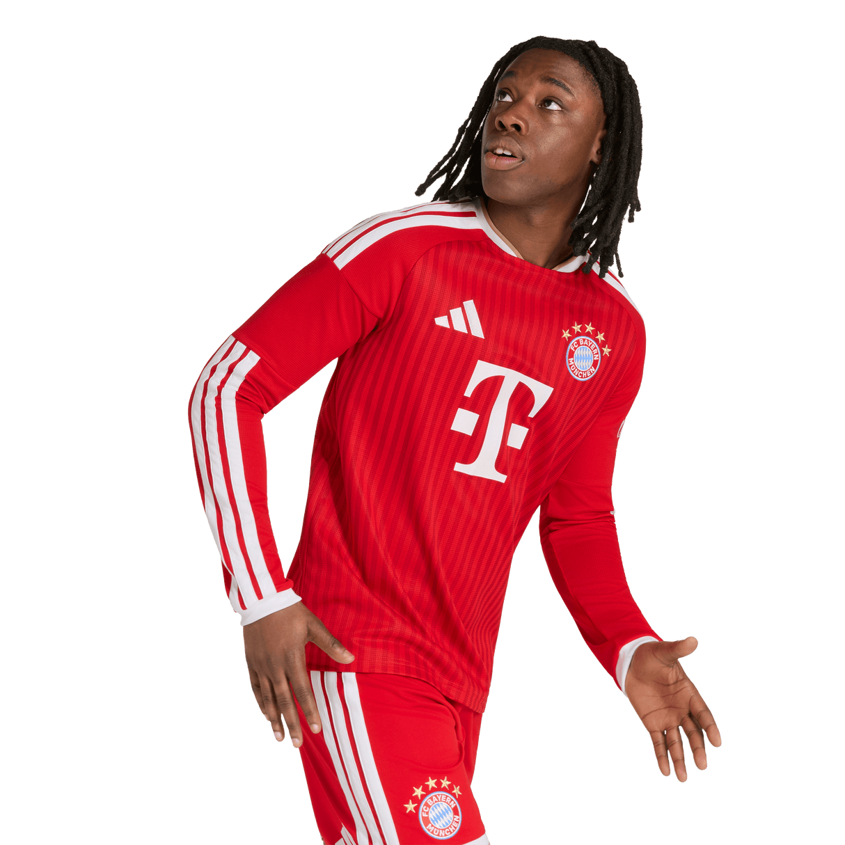 ADIDAS - Fc Bayern 26/27 Home Jersey Long Sleeve - Uomo - Red - image 8