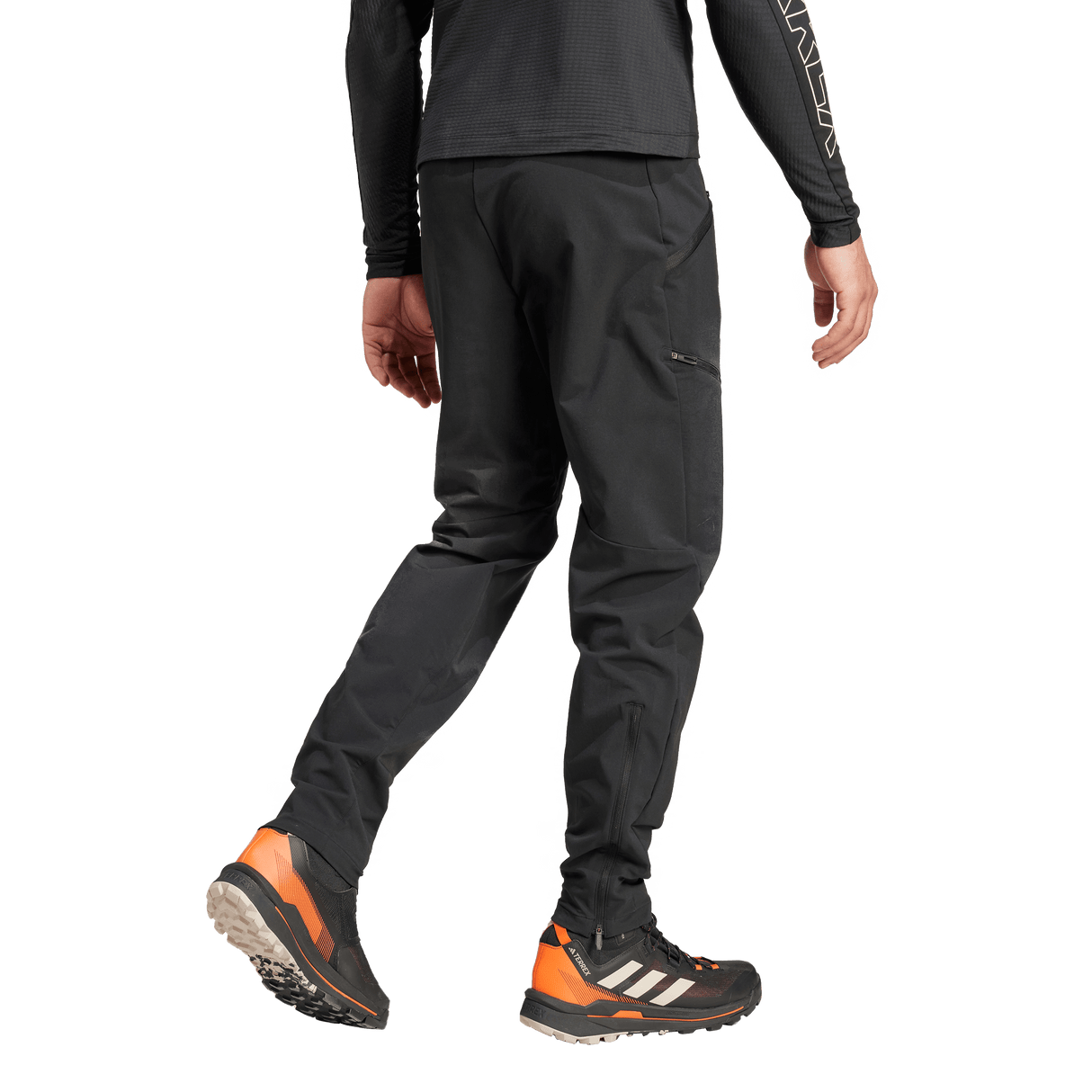 ADIDAS - Pantaloni Techrock Brushed Softshell - Uomo - Black - image 4