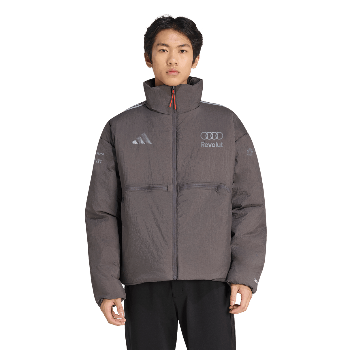 ADIDAS - Audi Revolut Formula One Team 2026 Engineers & Marketing Padded Jacket - Uomo - Black - image 2