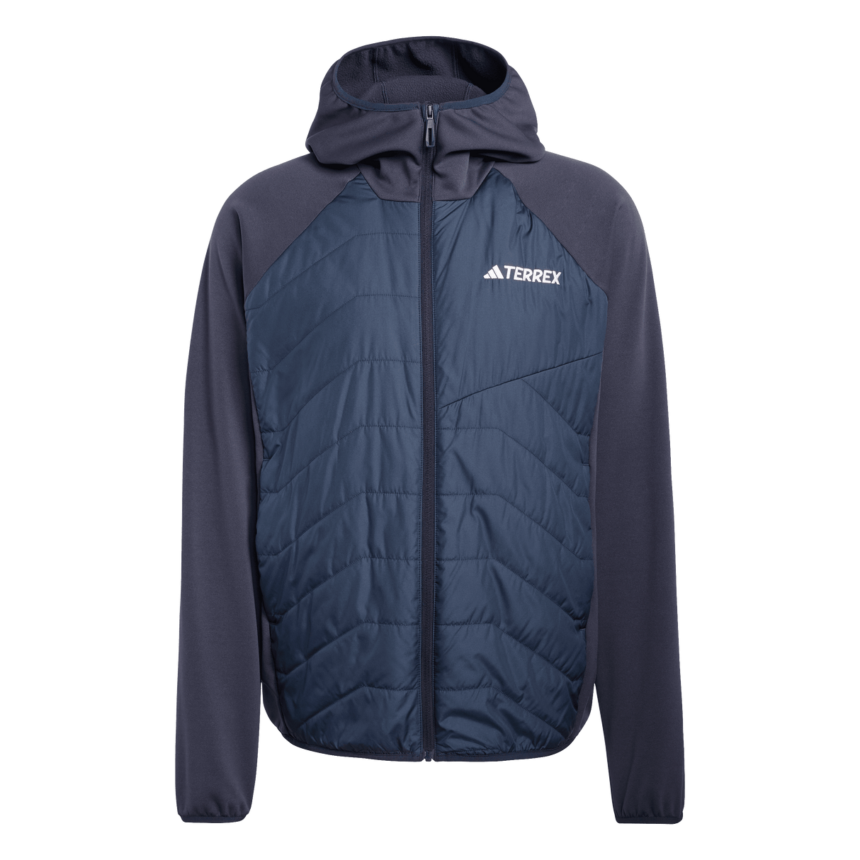 ADIDAS - TERREX Multi CLIMAWARM Insulated Hybrid Hooded Jacket - Uomo - Blue - image 1