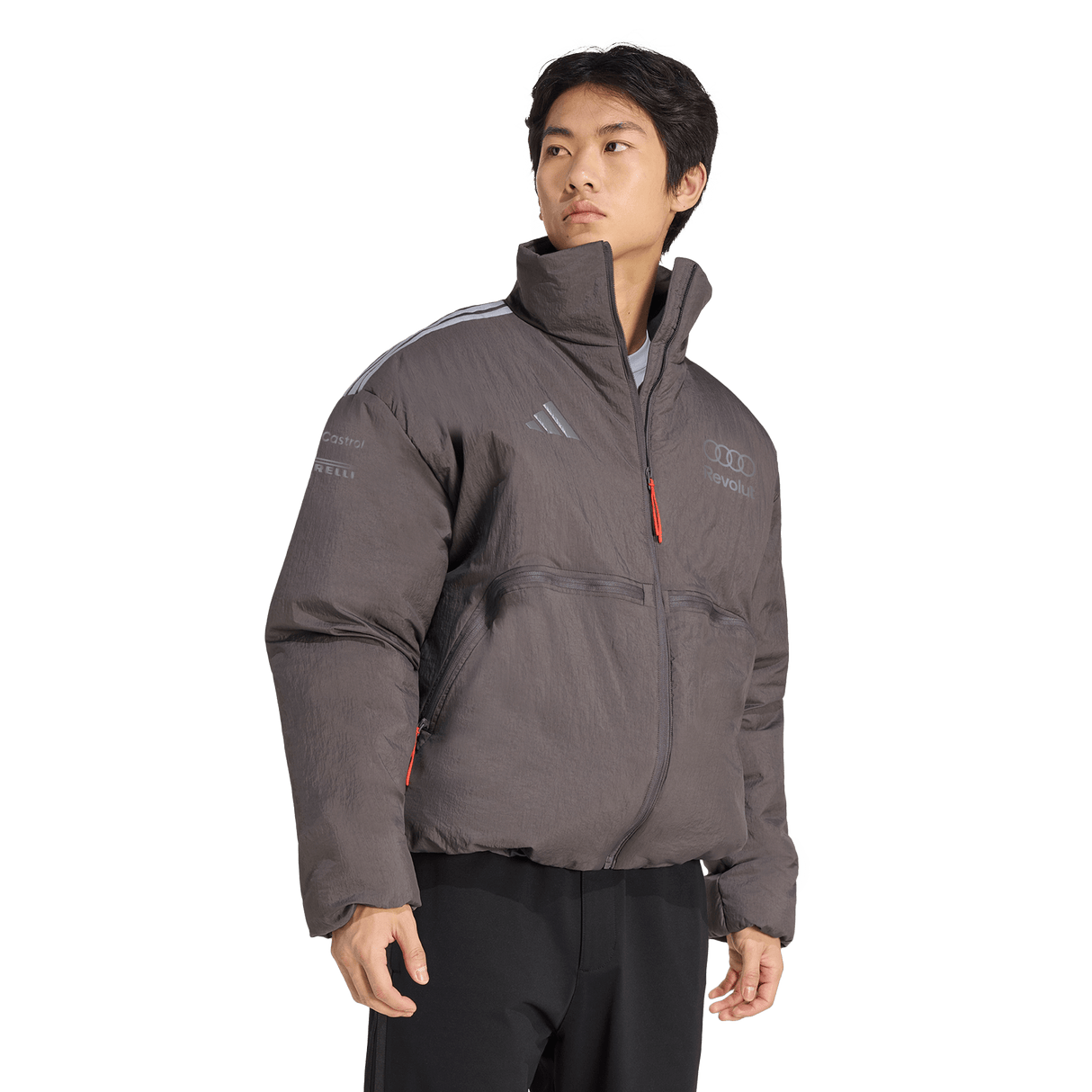 ADIDAS - Audi Revolut Formula One Team 2026 Engineers & Marketing Padded Jacket - Uomo - Black - image 4