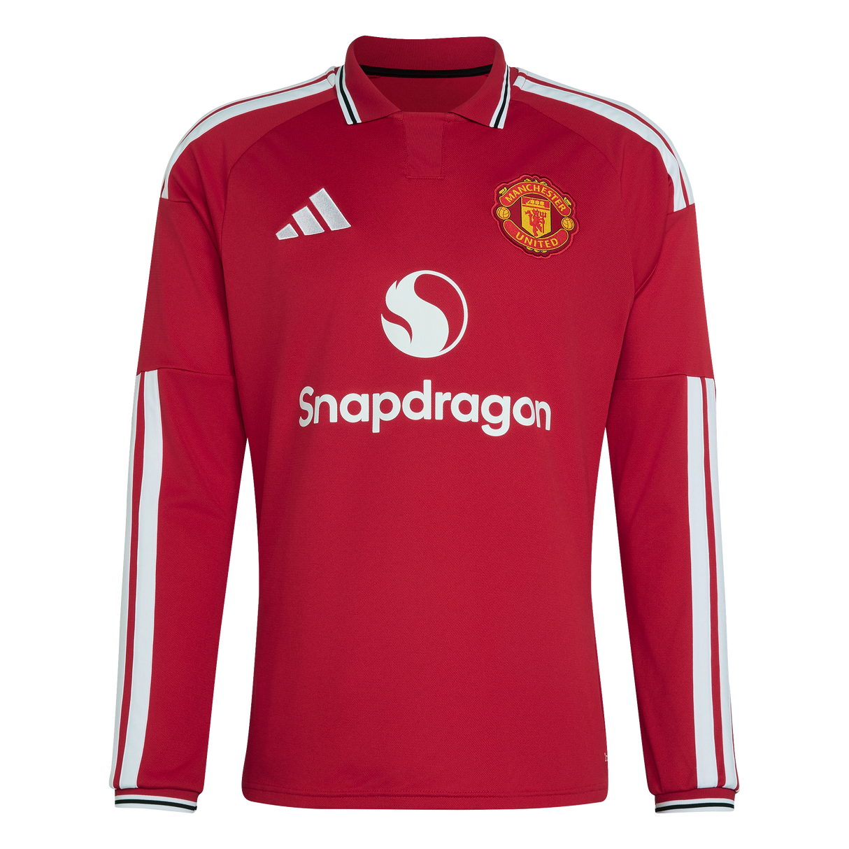 ADIDAS - Manchester United 26/27 Home Jersey Long Sleeve - Uomo - Red - image 1