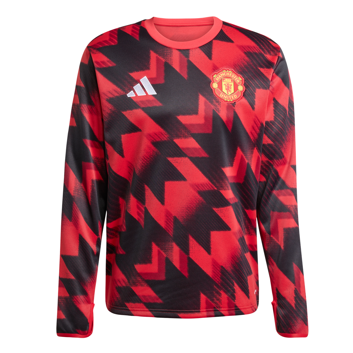 ADIDAS - Top Pre-Match Warm Manchester United Fc 25/26 - Uomo - Red - image 1