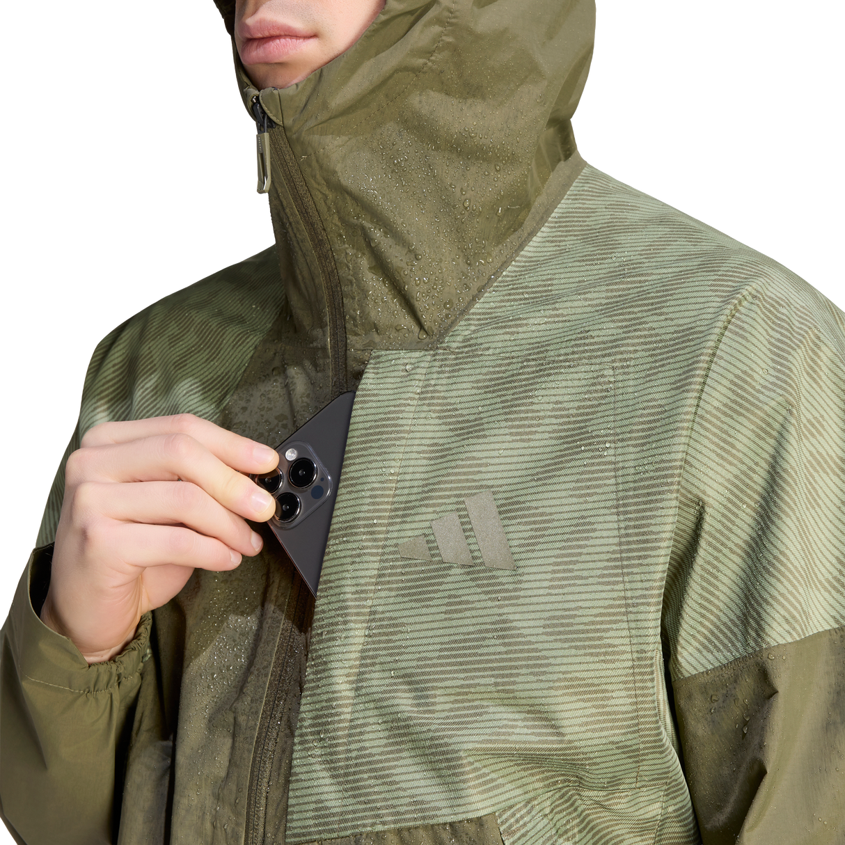ADIDAS - Giacca TERREX Xperior 2.5 Layer Hybrid PRIMEKNIT CLIMAPROOF - Uomo - image 19