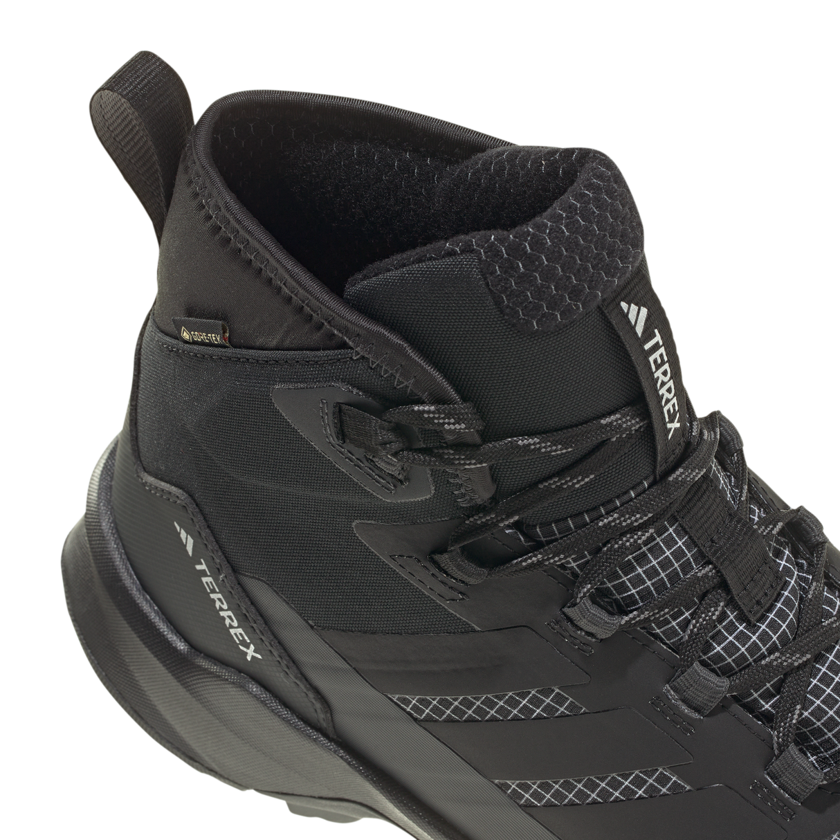 ADIDAS - Scarpe Da Trekking TERREX Skychaser Ax5 Mid GORE-TEX CLIMAWARM+ - Uomo - Black - image 8