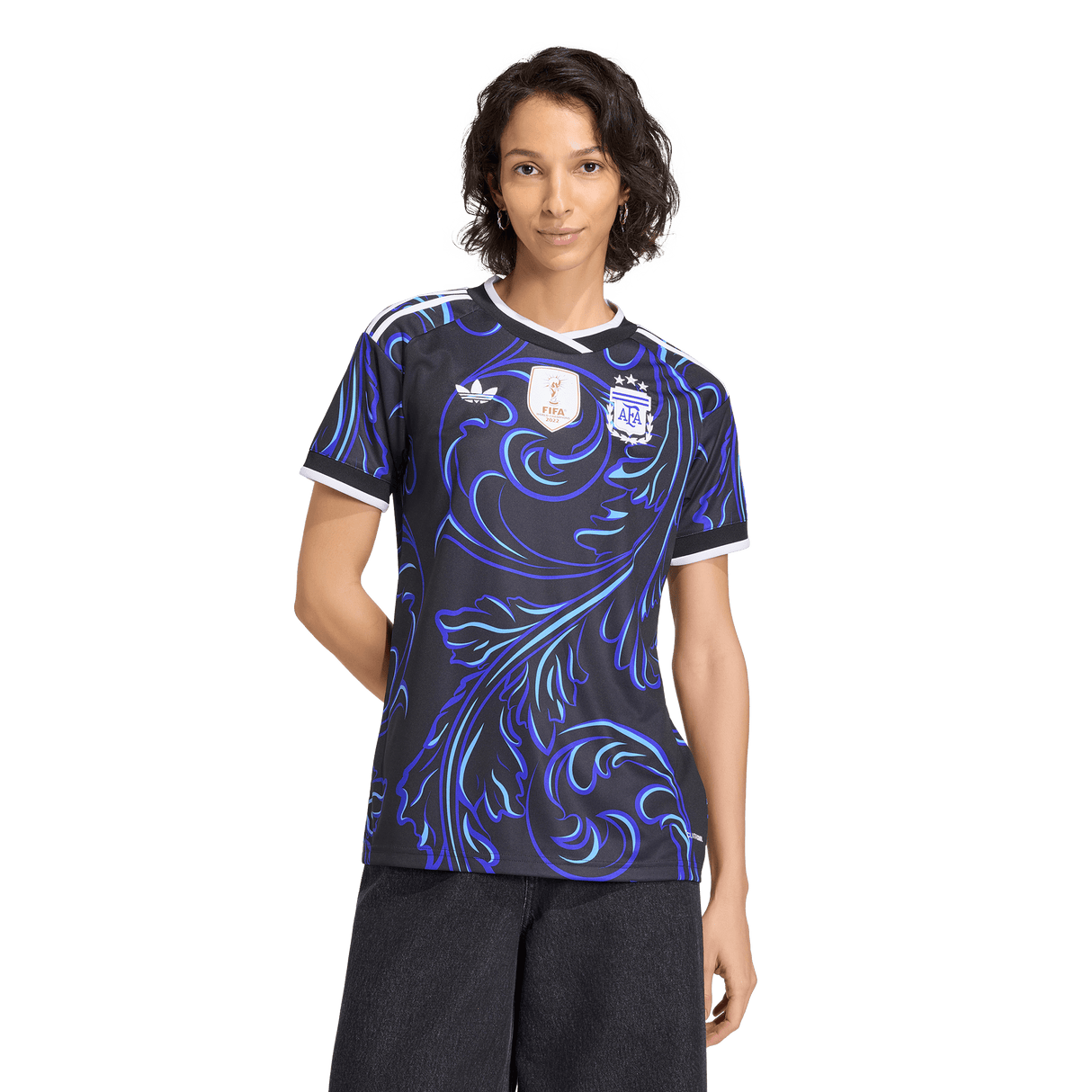 ADIDAS - Argentina 26 Away Jersey - Donna - Black - image 3