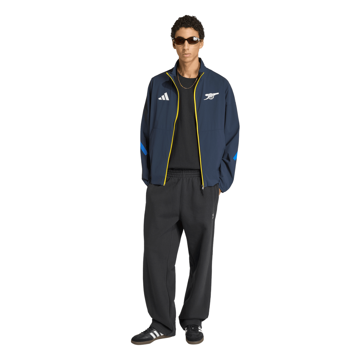ADIDAS - Giacca Anthem Z.N.E. Arsenal Fc - Uomo - Blue - image 4