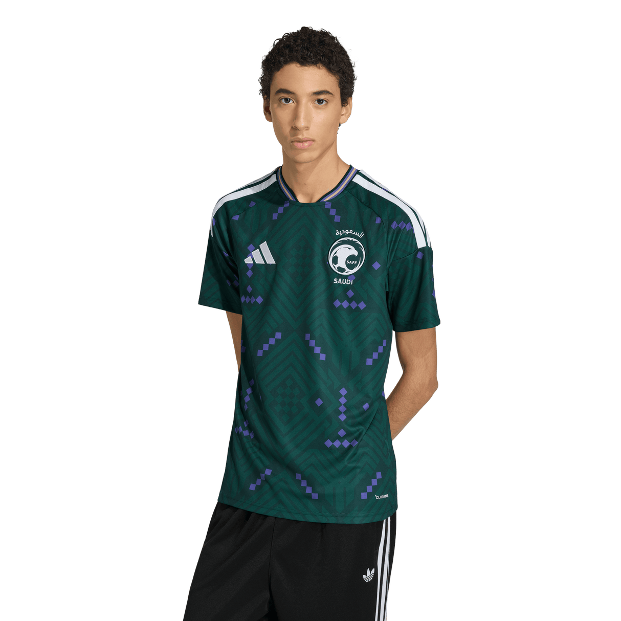 ADIDAS - Maglia Home Saudi Arabia 26 - Uomo - Blue - image 3