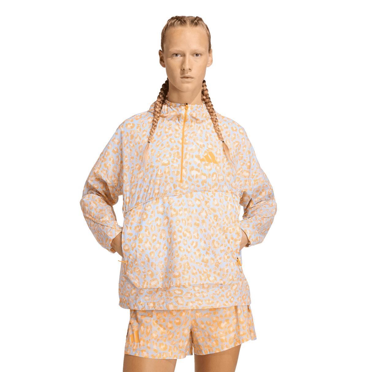 ADIDAS - TERREX Xploric Clima365 Printed Wind Anorak - Donna - White - image 2