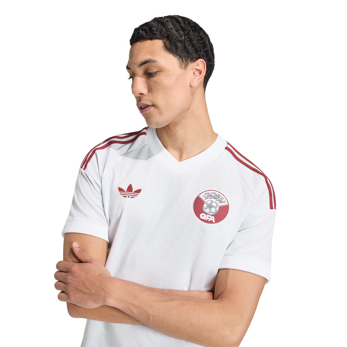 ADIDAS - Qatar 26 Away Jersey - Uomo - White - image 6
