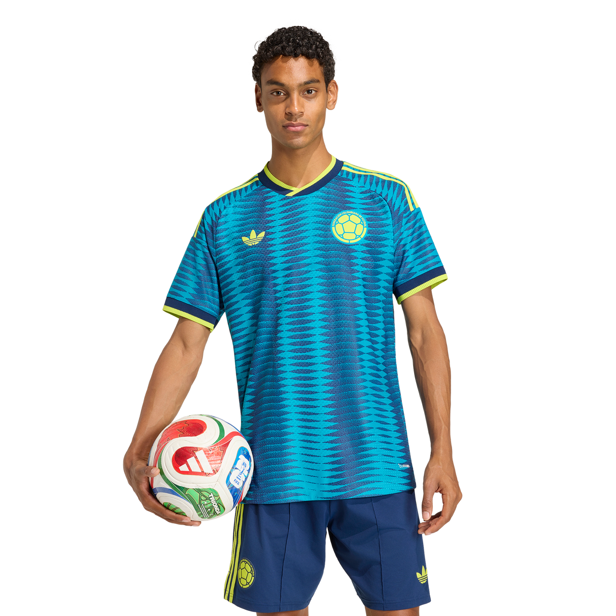 ADIDAS - Colombia 26 Away Authentic Jersey - Uomo - Turquoise - image 3