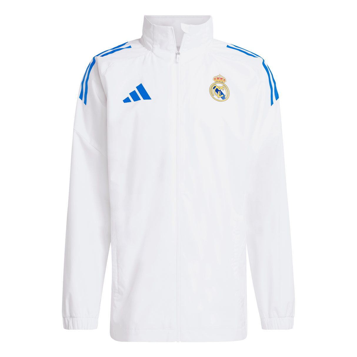ADIDAS - Real Madrid 25/26 Tiro25 Competition All Weather Jacket - Uomo - White - image 1