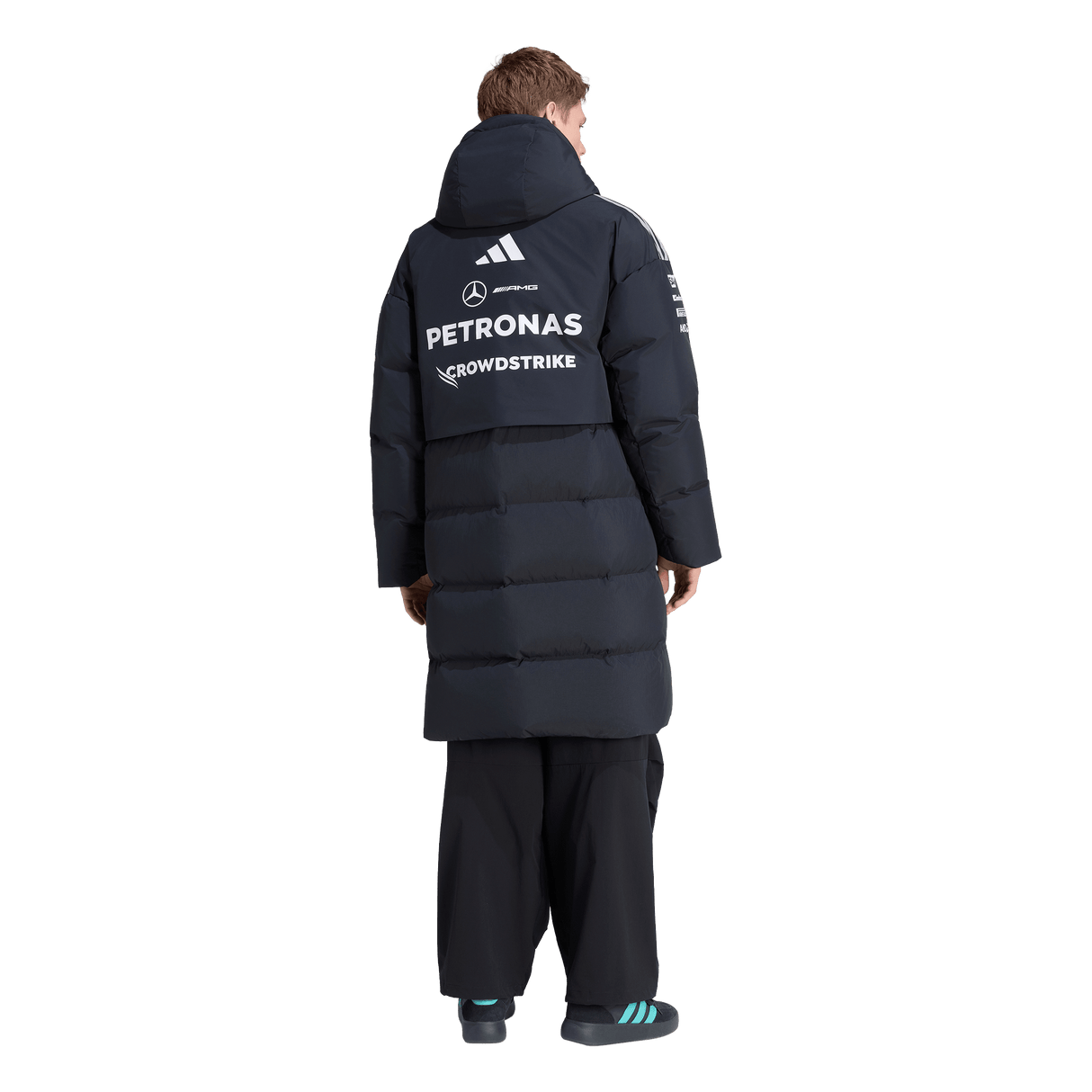 ADIDAS - Giacca Invernale Mercedes-Amg Petronas Formula 1 Team Engineers - Uomo - Black - image 3