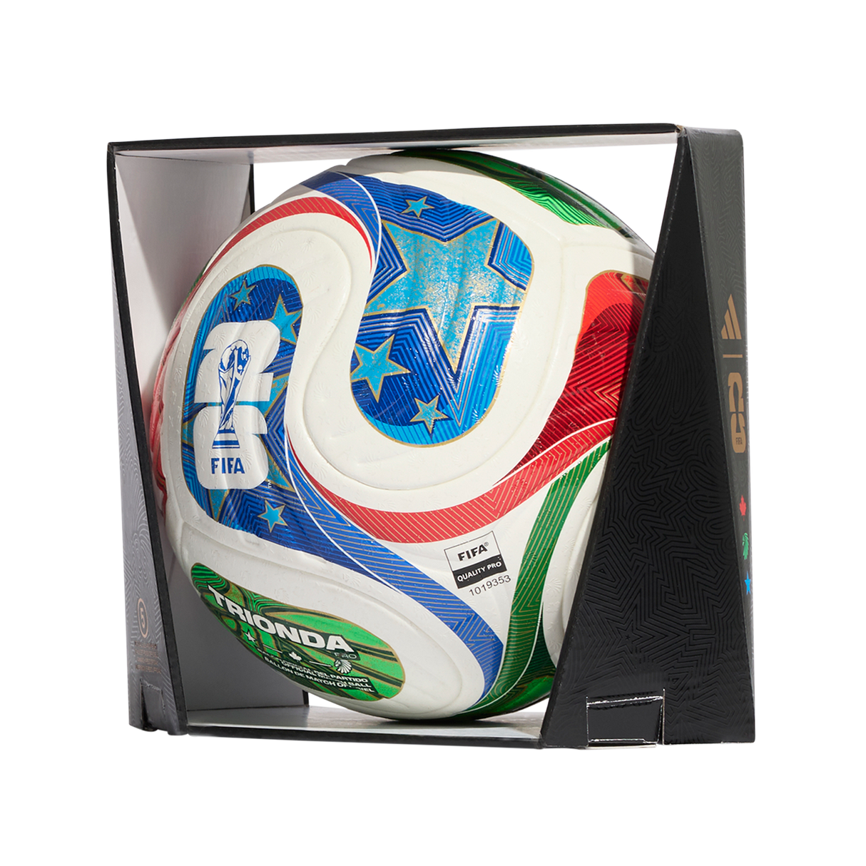 ADIDAS - Pallone Trionda Pro Fifa World Cup 26™ - White - image 3