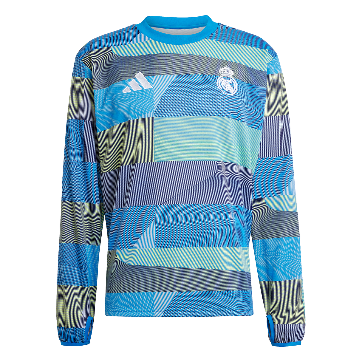 ADIDAS - Real Madrid 25/26 Pre-Match Warm Top - Uomo - Blue - image 1