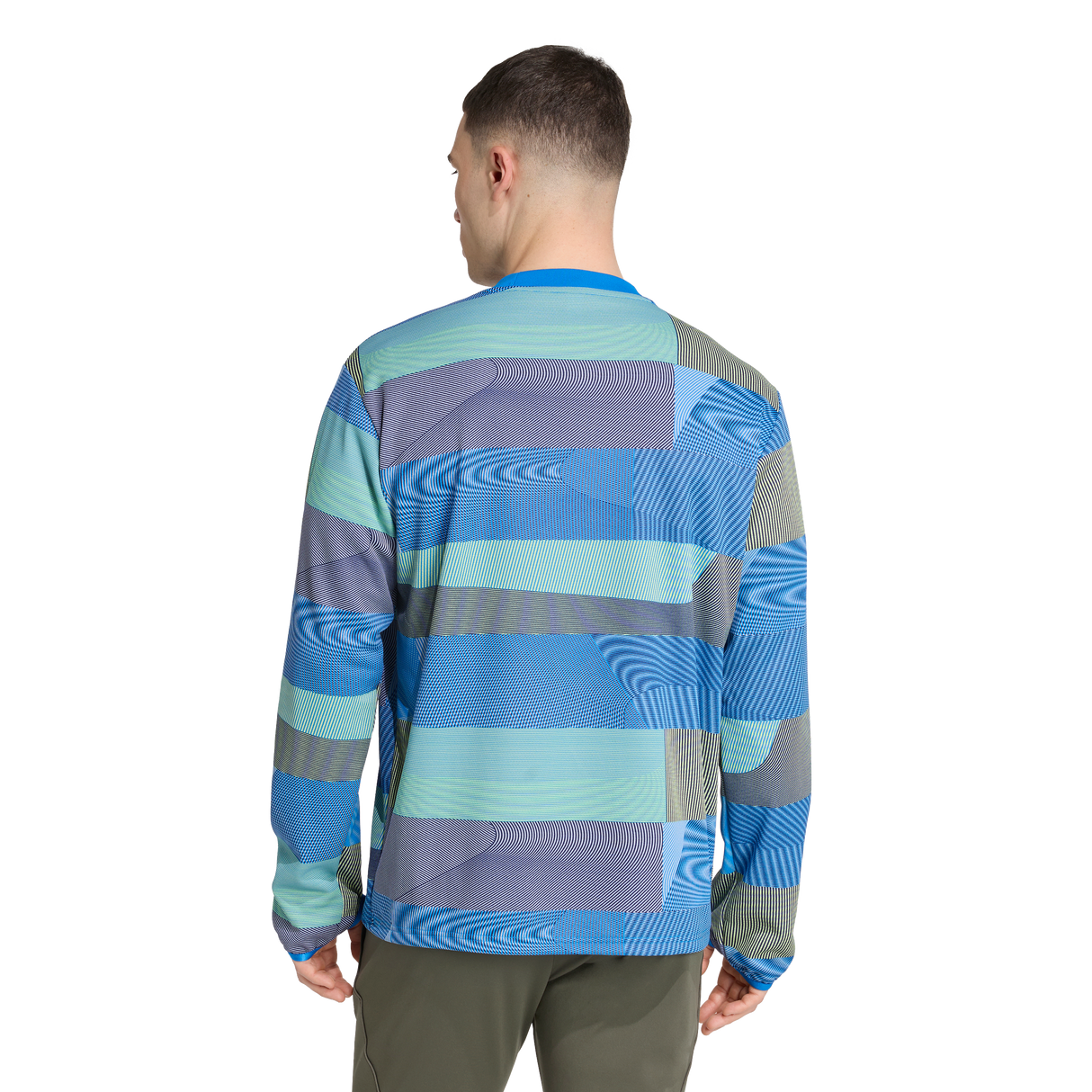 ADIDAS - Real Madrid 25/26 Pre-Match Warm Top - Uomo - Blue - image 3