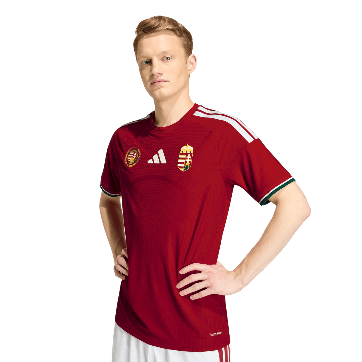 ADIDAS - Maglia Home Authentic Ungheria 26 - Uomo - Red - image 7