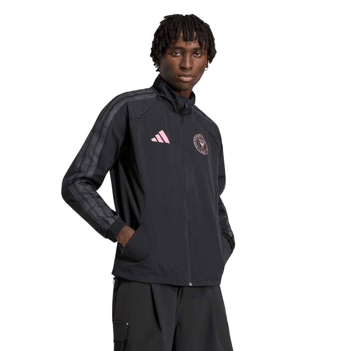 ADIDAS - Inter Miami Cf Anthem Jacket - Uomo - Black - image 2
