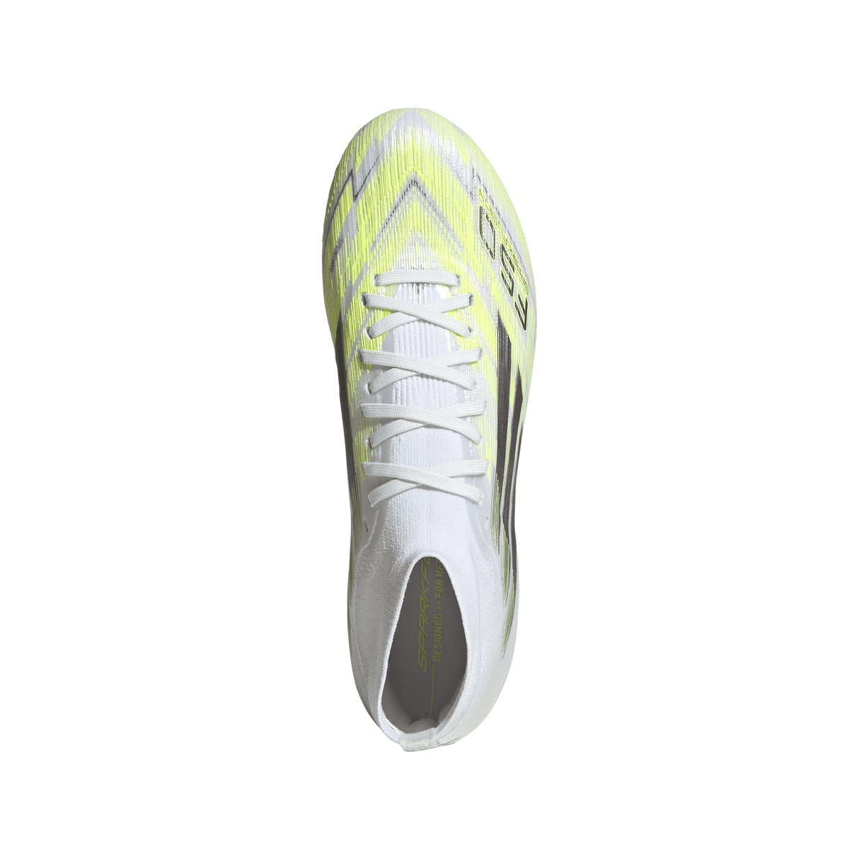 ADIDAS - Scarpe Da Calcio Per Terreni Naturali Compatti/Superfici In Erba Artificiale F50 Sparkfusion Pro Mid Cut - Donna - White - image 2
