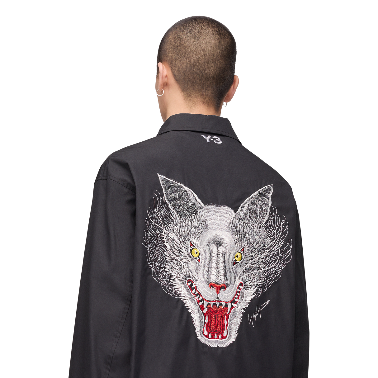 ADIDAS - Y-3 Mercedes - Amg Petronas Formula 1 Team Wolf Jacket - Black - image 7