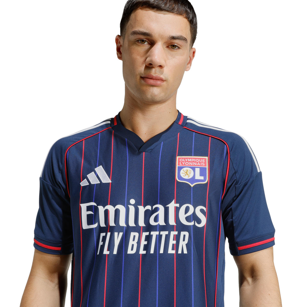 ADIDAS - Maglia Da Trasferta Olympique Lyonnais 25/26 - Uomo - Blue - image 7