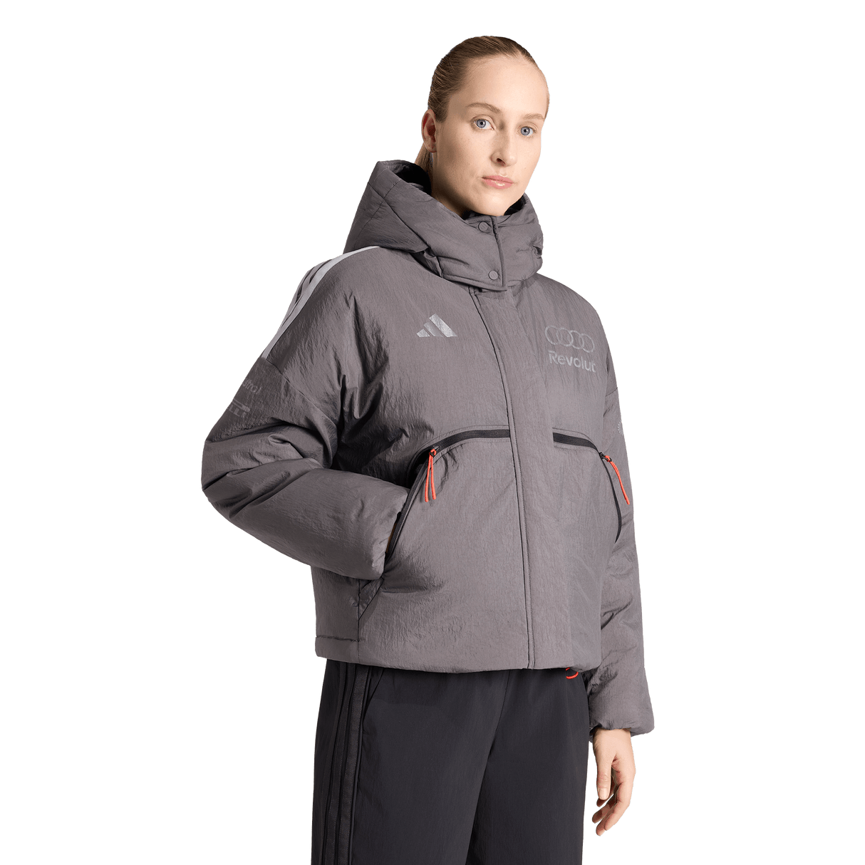 ADIDAS - Audi Revolut Formula One Team 2026 Engineers & Marketing Padded Jacket - Donna - Black - image 4