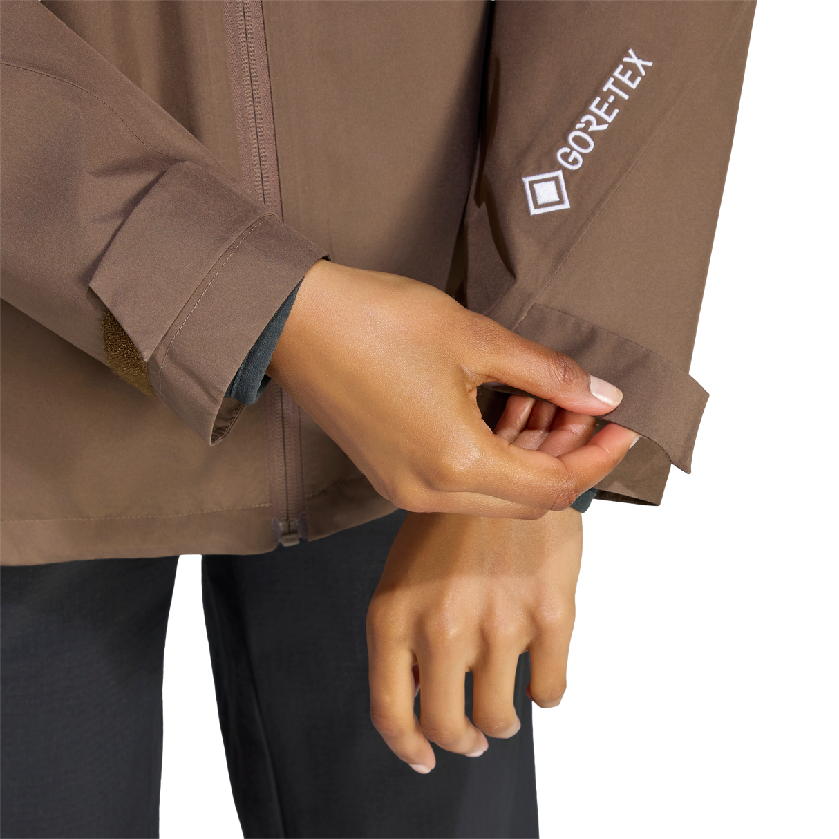 ADIDAS - TERREX Xperior 2 Layer GORE-TEX Performance Jacket - Donna - Brown - image 7