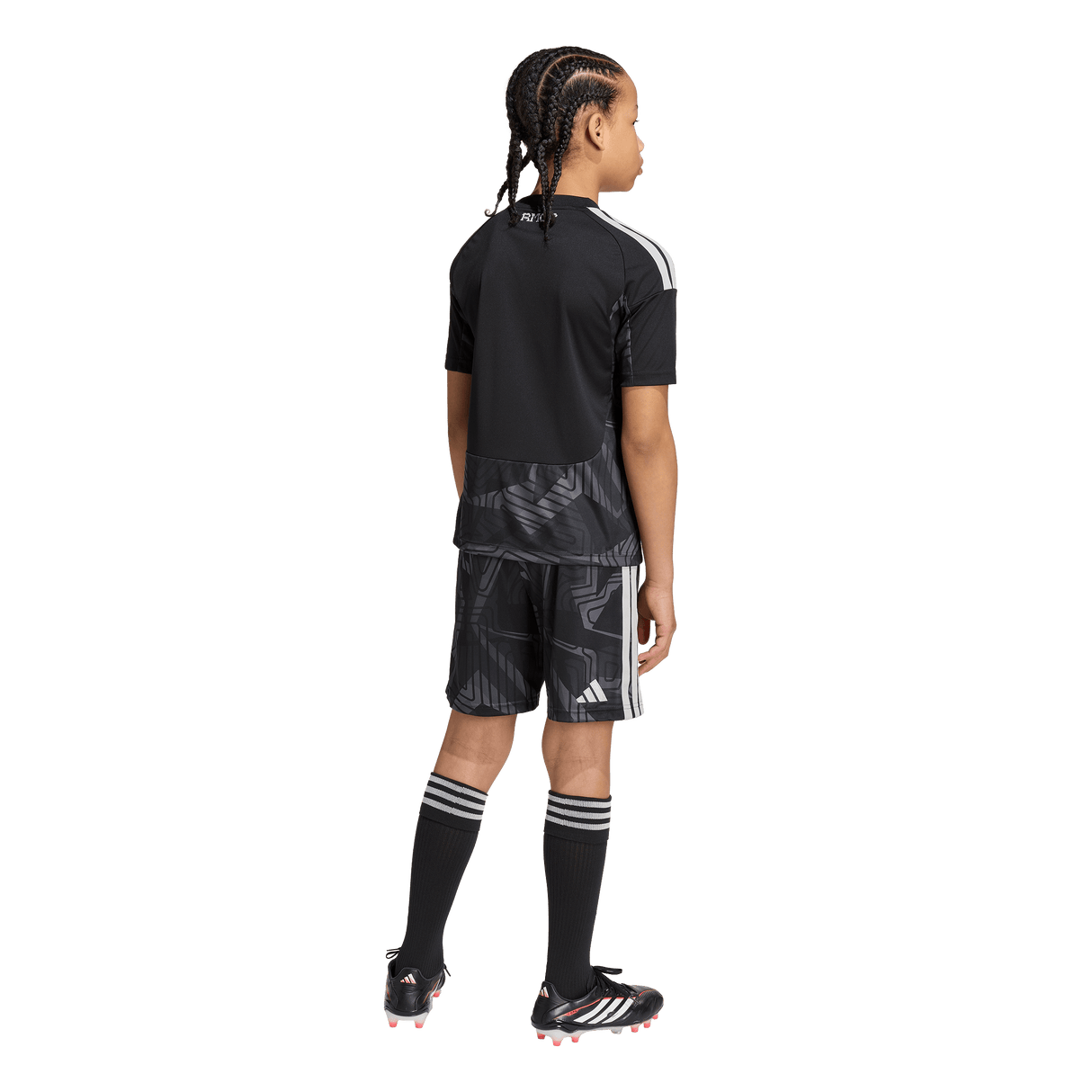 ADIDAS - Real Madrid 26/27 Home Goalkeeper Kids Kit - Black - image 7